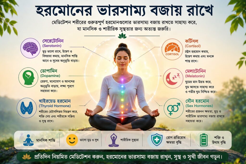 hormon balance benifits of mediation